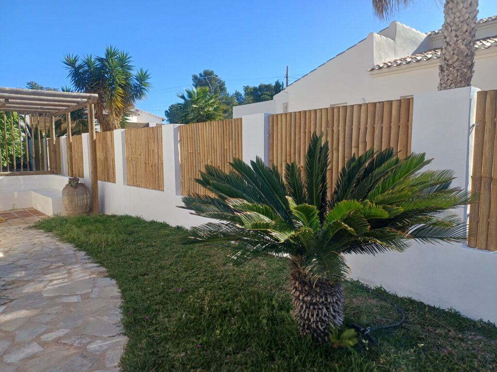 Bamboe schutting - 90 x 220 cm - Naturel - Eviro Bamboe