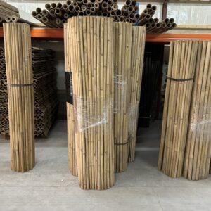 Outlet - Bamboemat Jumbo - 250 x 200 cm - Naturel - Eviro Bamboe