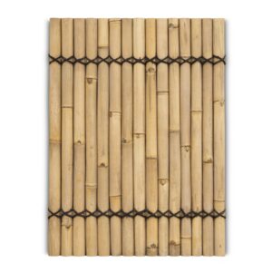 Bamboe schutting halfrond - 90 x 120 cm - Naturel - Eviro Bamboe