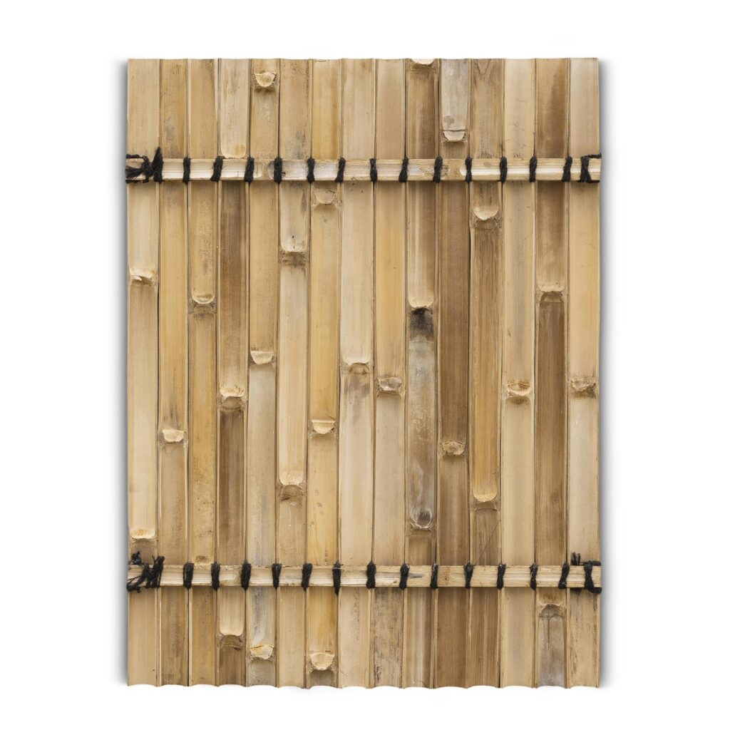 Bamboe schutting halfrond - 90 x 120 cm - Naturel - Eviro Bamboe