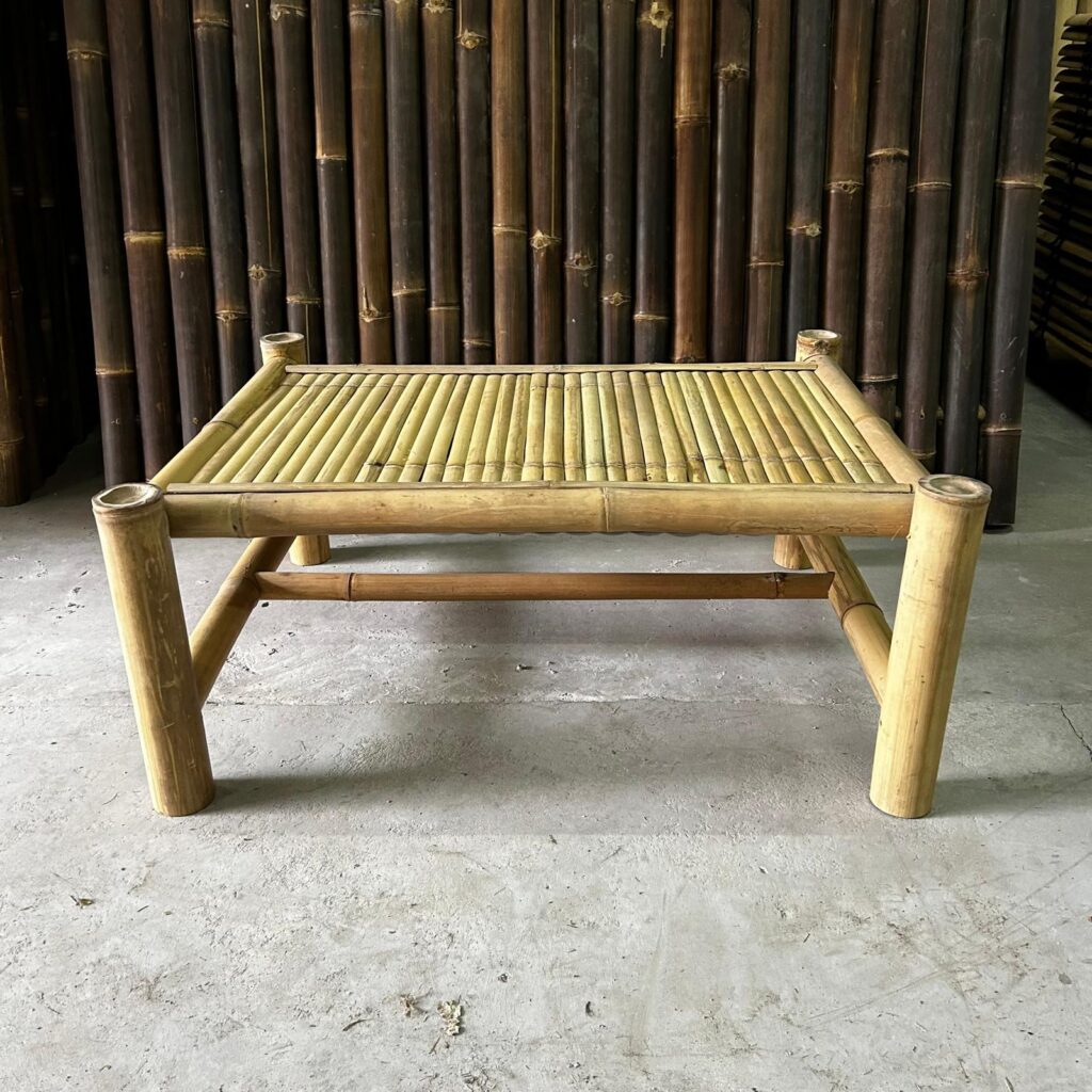 Bamboe salontafel Eve - 80 x 100 cm - Naturel - Eviro Bamboe