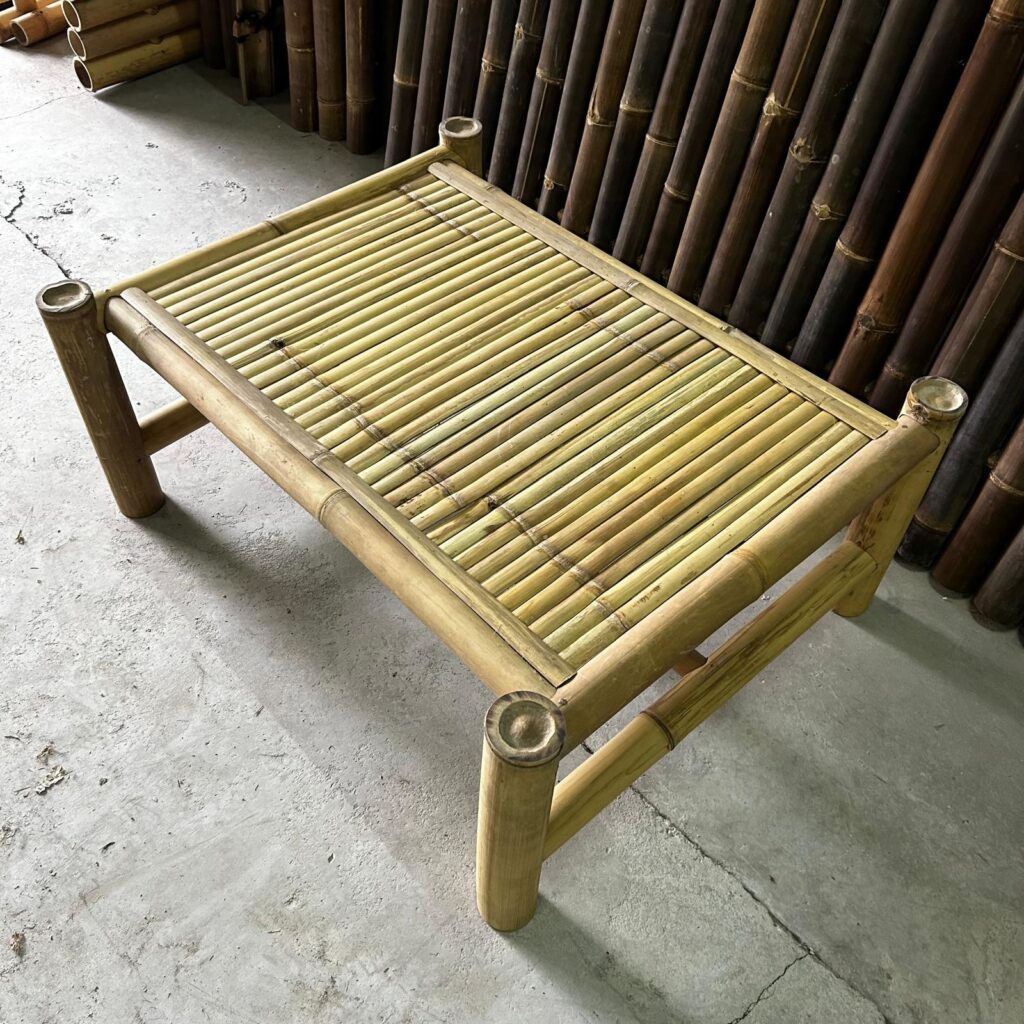 Bamboe salontafel Eve - 80 x 100 cm - Naturel - Eviro Bamboe