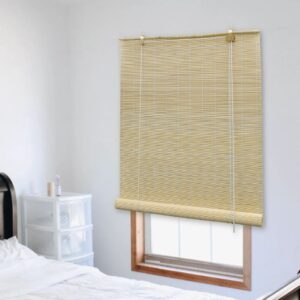 Rolgordijn 80x220 cm bamboe naturel