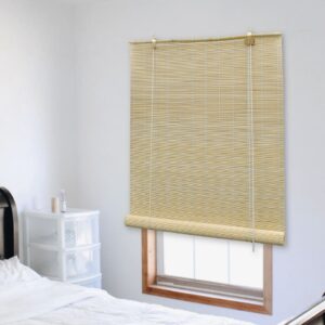 Rolgordijn 100x220 cm bamboe naturel