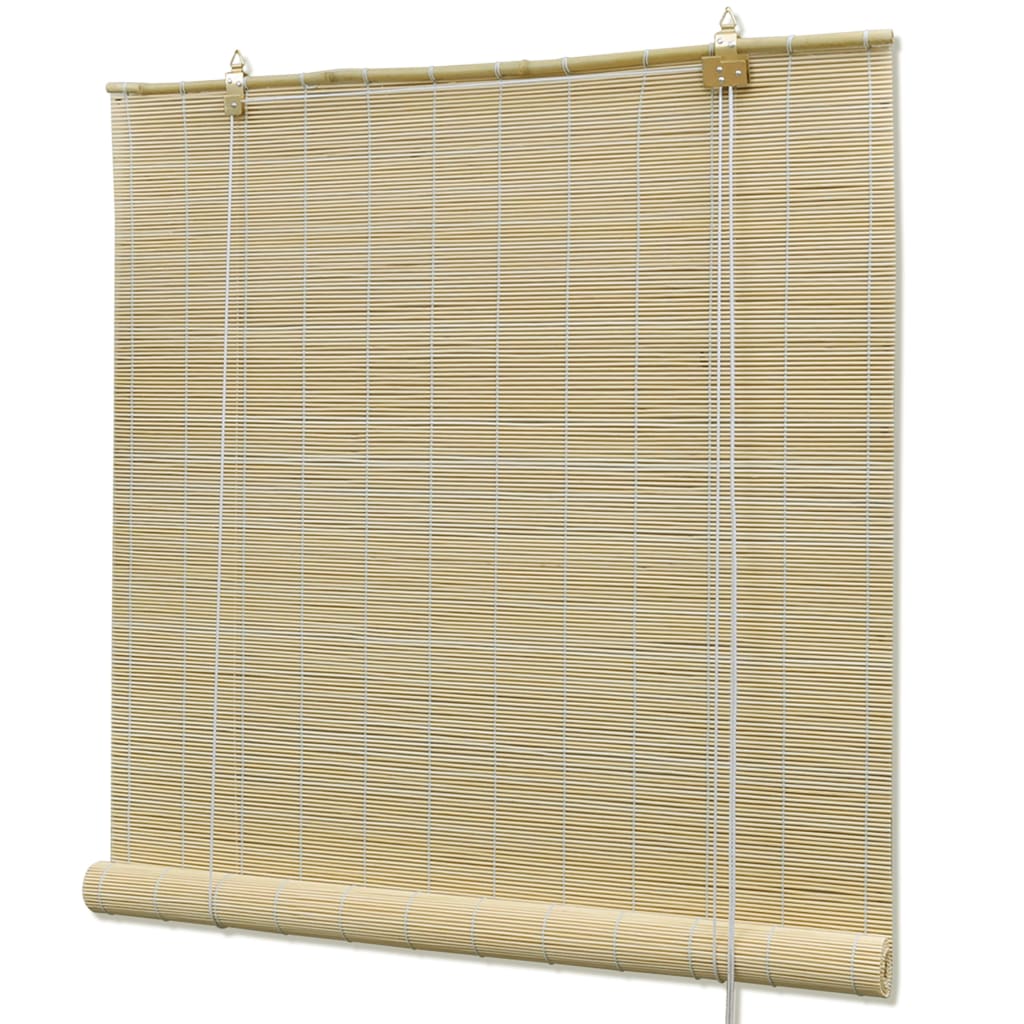 Rolgordijn 120x220 cm bamboe natuurlijk