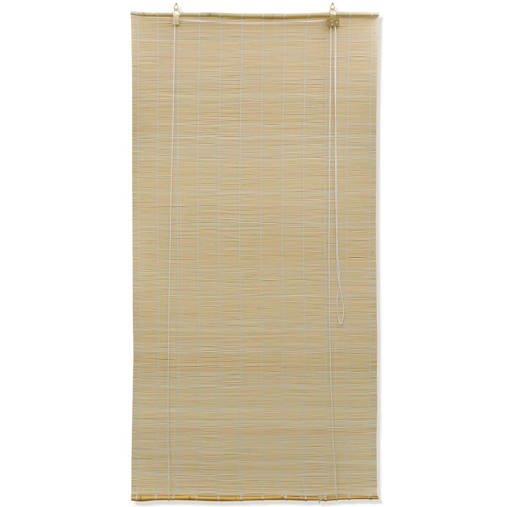 Rolgordijn 120x220 cm bamboe natuurlijk