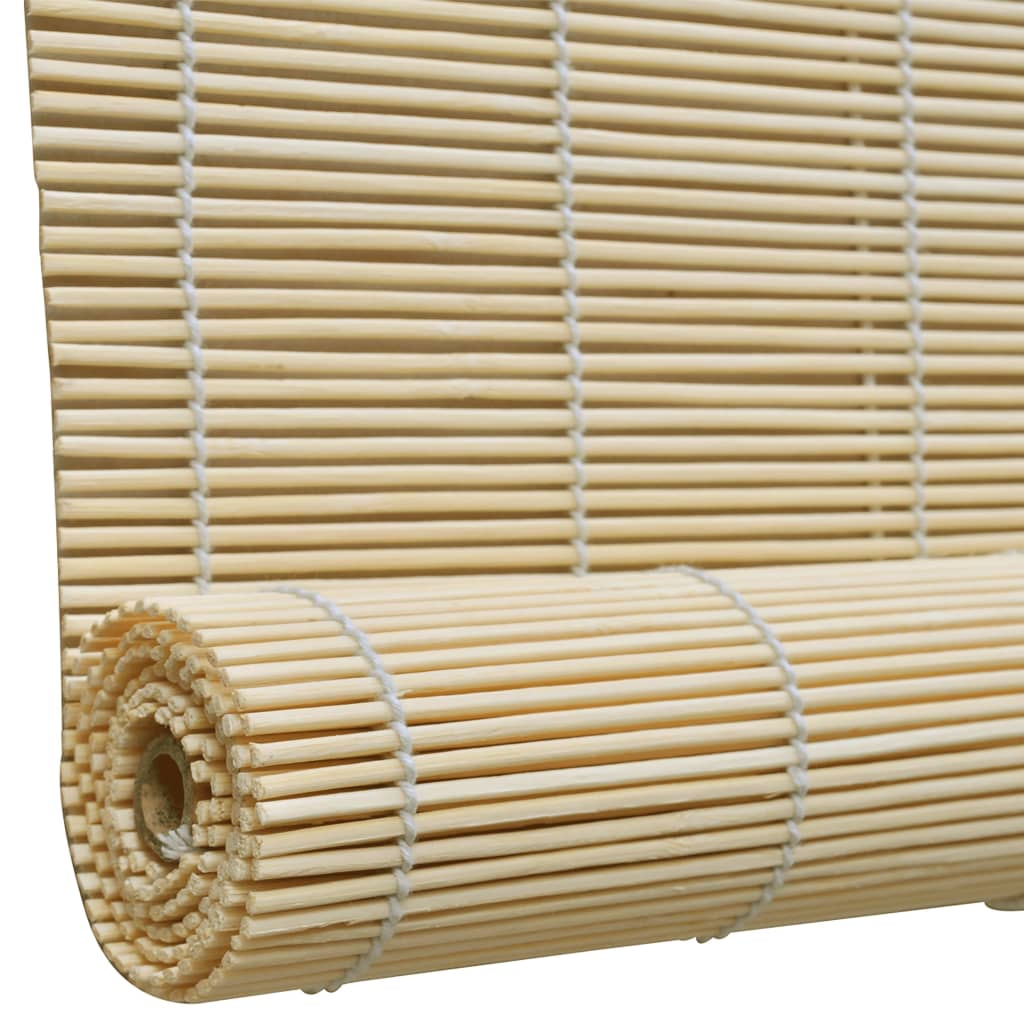 Rolgordijn 120x220 cm bamboe natuurlijk