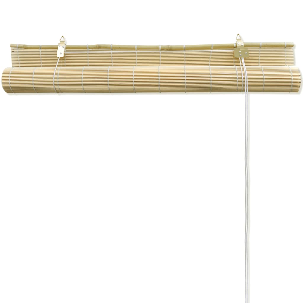 Rolgordijn 140x160 cm bamboe naturel