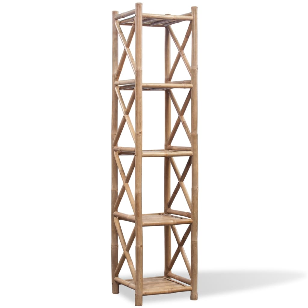 Bamboe rek - 5 lagen - 152 cm hoog
