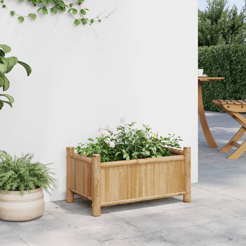 Bamboe plantenbak - 50x30x25 cm