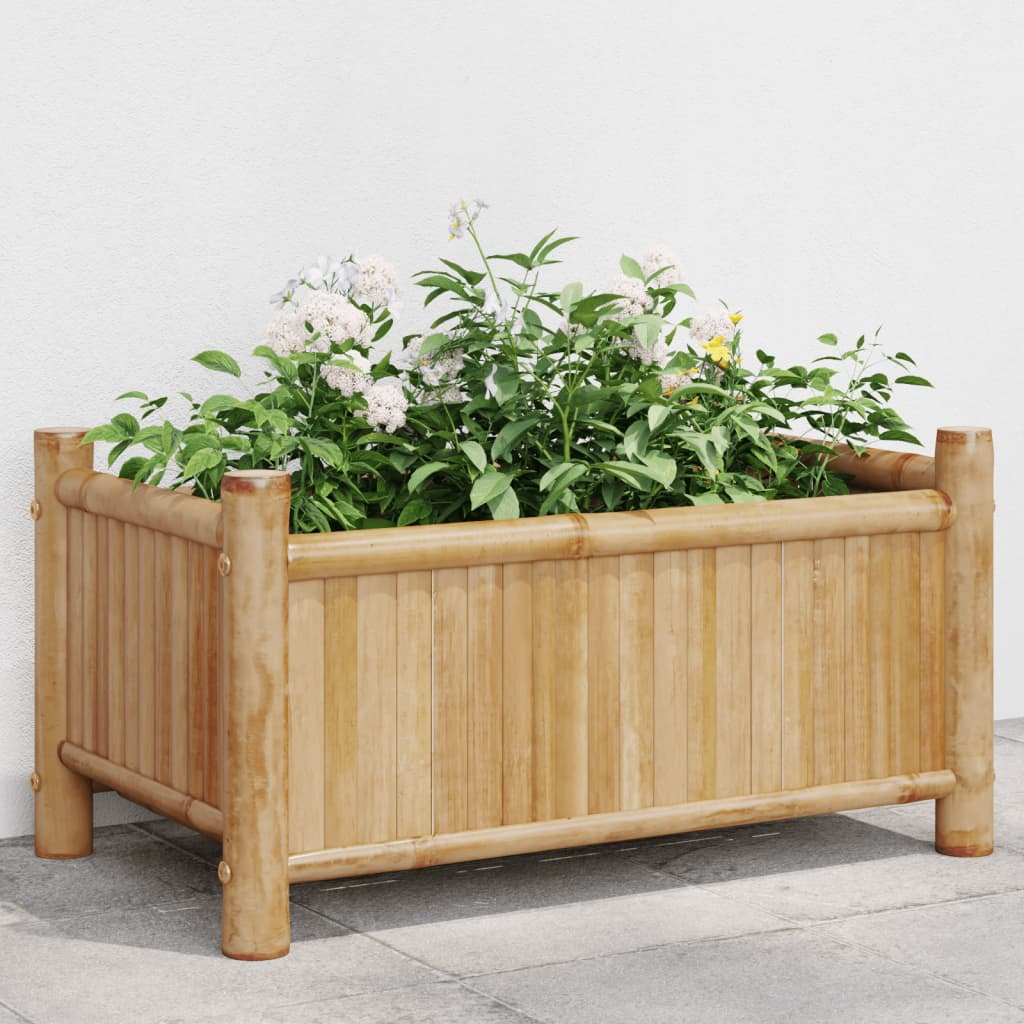 Bamboe plantenbak - 50x30x25 cm