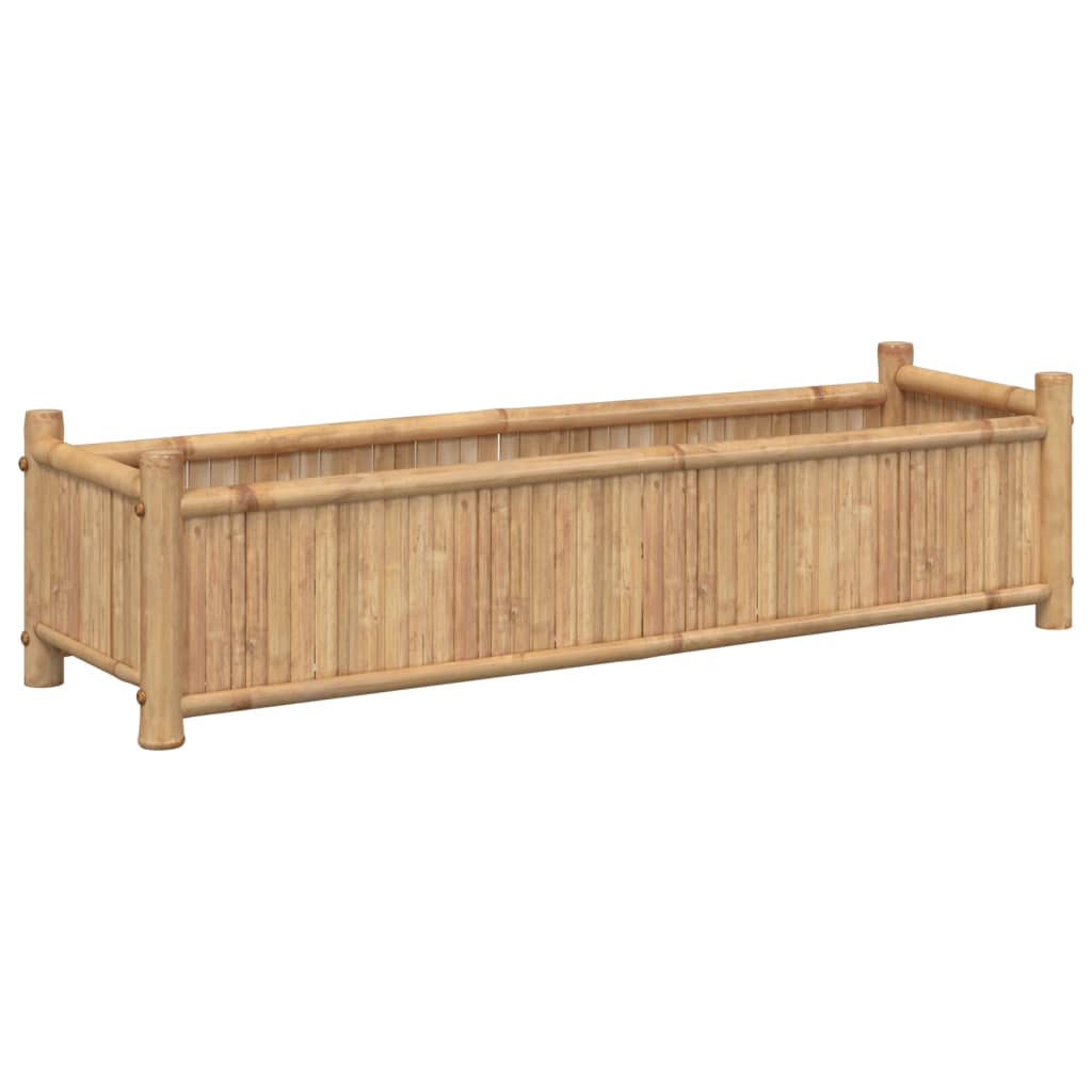 Bamboe plantenbak - 100x30x25 cm