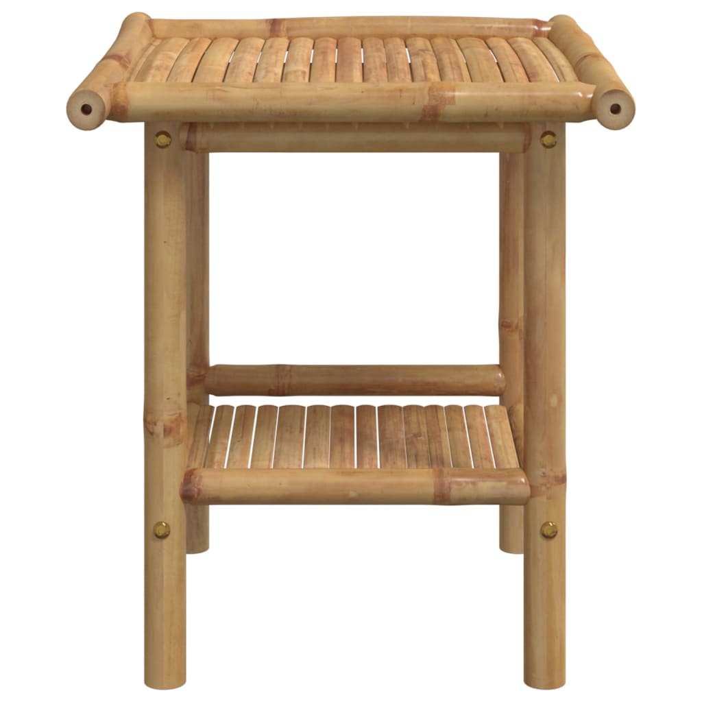 Bamboe salontafel met plateau - 45x45x45 cm