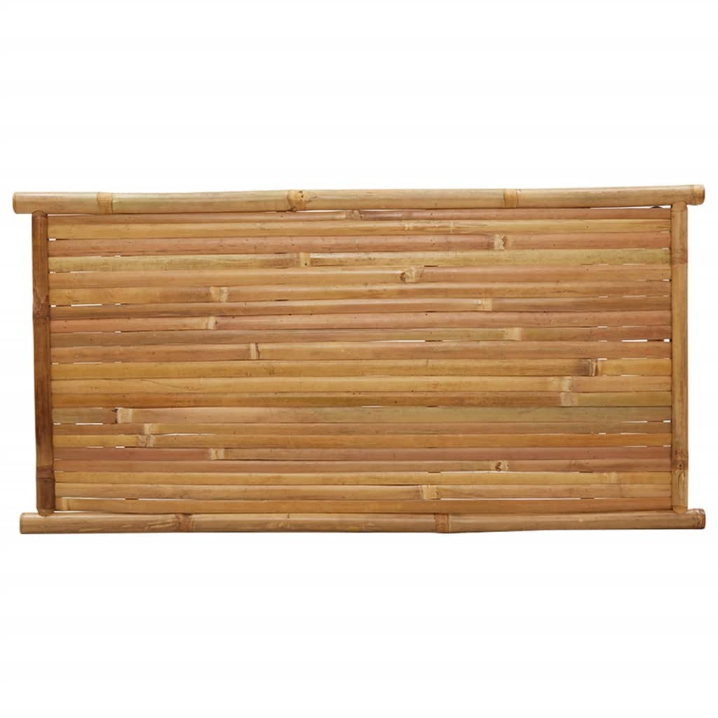 Bamboe salontafel met plateau - 110x55x45 cm