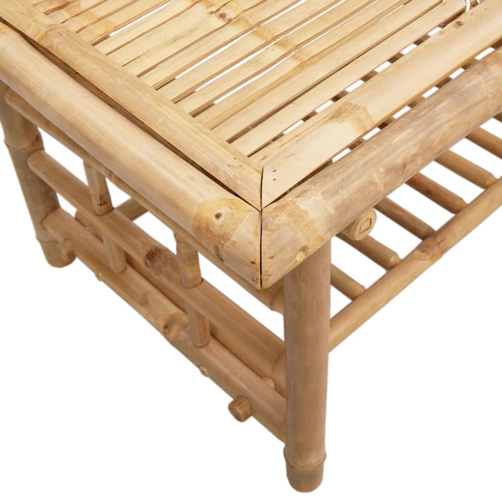 Bamboe bijzettafel Zos - 45x45x45 cm