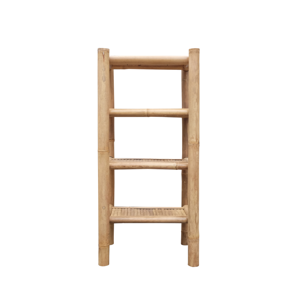 Bamboe rek Eve - Hoog 4-lagen - Naturel - Eviro Bamboe