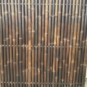 Outlet bamboe schuttingen - 180x220 cm - Donker