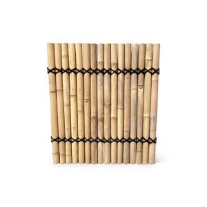 bamboe schutting halfrond naturel 90x100 cm