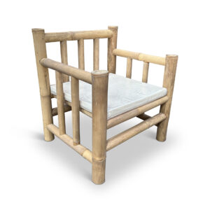 Bamboe tuinstoel Eve - Naturel - Eviro Bamboe