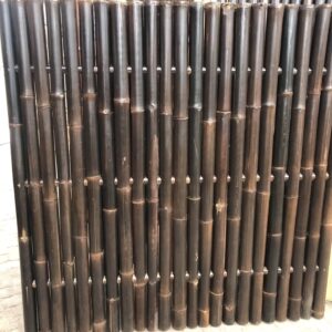 Outlet bamboe schuttingen - 180x200 cm - Donker
