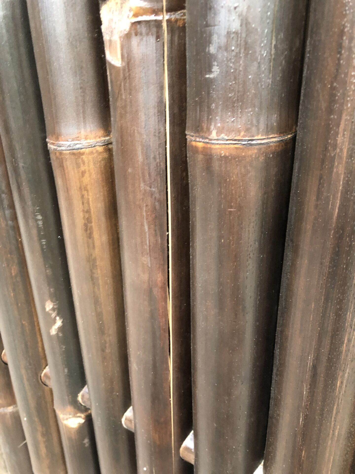 Outlet bamboe schuttingen - 90x180 cm - Donker