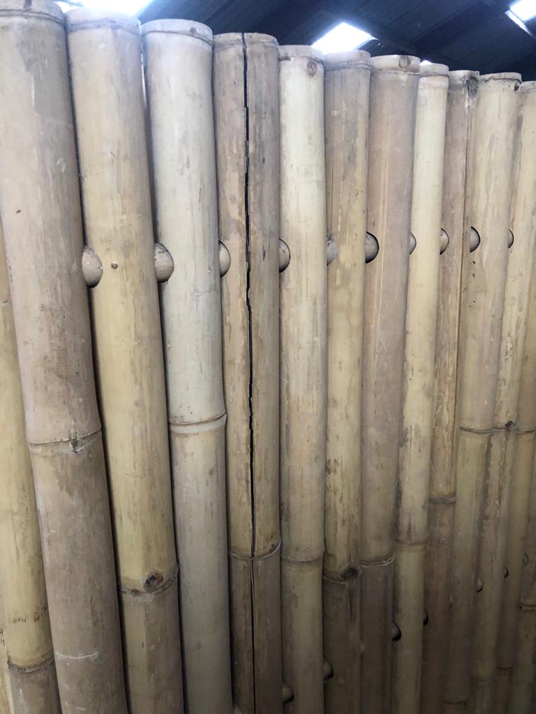 Outlet bamboe schuttingen - 180x180 cm - Naturel