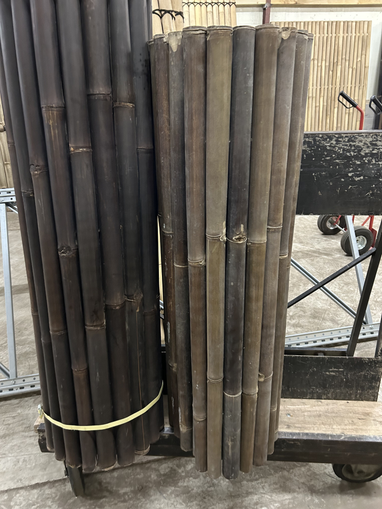 Outlet - Bamboemat Giant - 180 x 120 cm - Donker - Eviro Bamboe