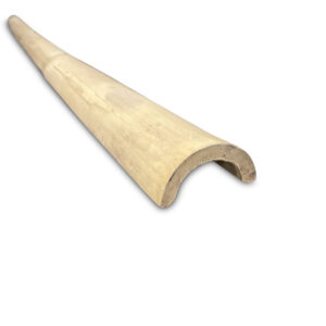 bamboe paal halfrond naturel