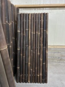 Outlet bamboe schuttingen - 90x200 cm - Donker