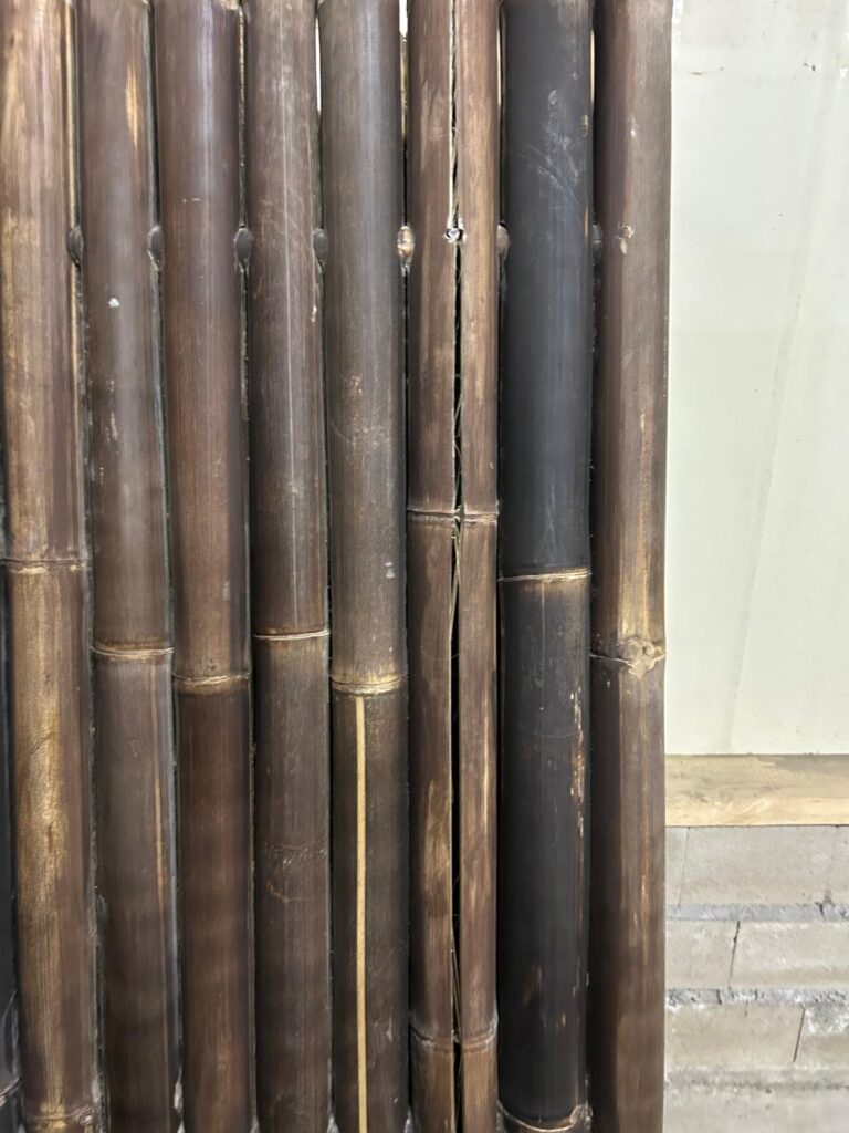 Outlet bamboe schuttingen - 90x200 cm - Donker