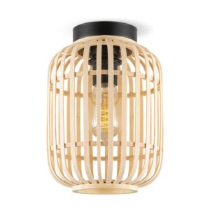 Bamboe plafondlamp - Naturel - Ø21,5 x 30 cm