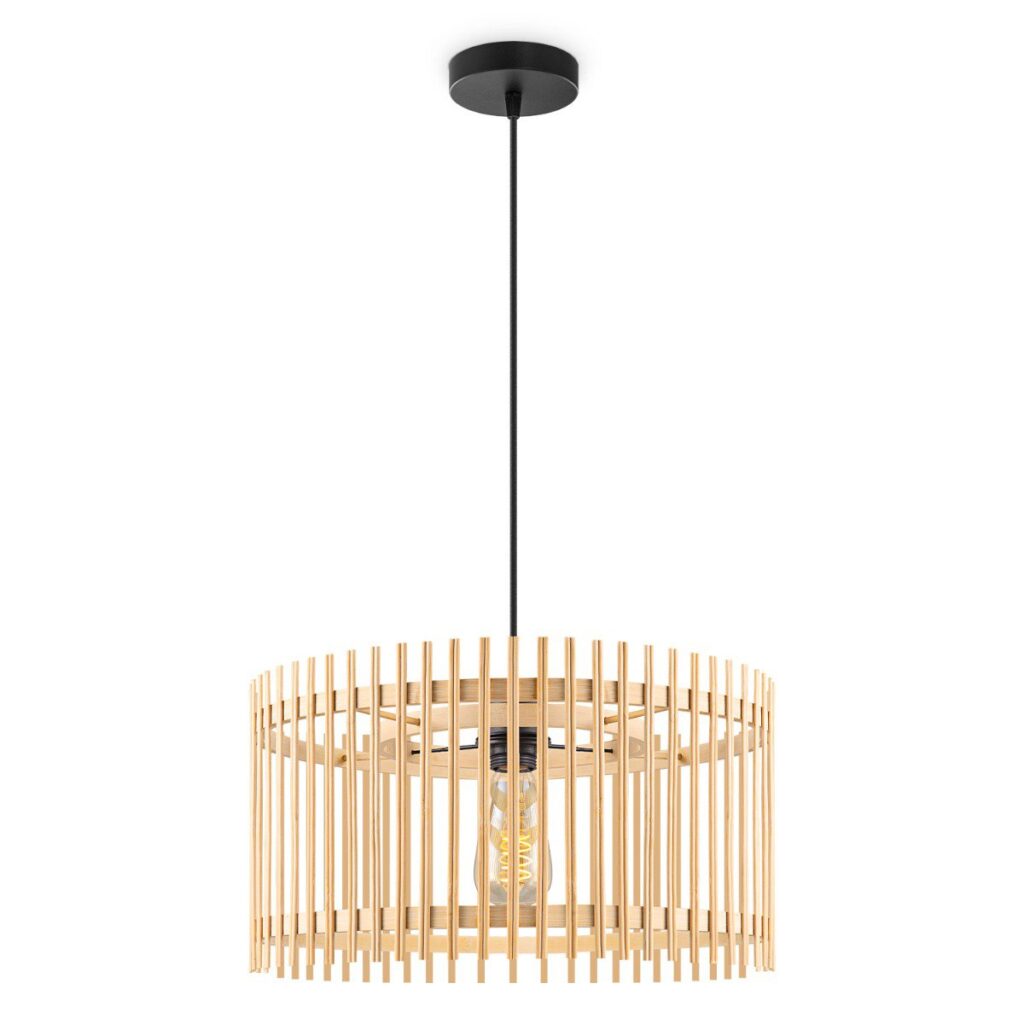 Bamboe hanglamp - Naturel - Ø40 x 126 cm (BxH)