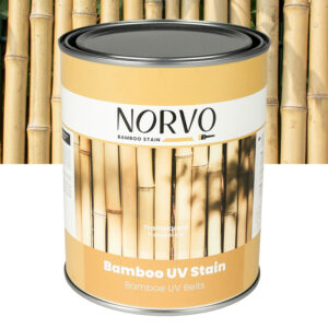 Bamboe beits met UV filter - Transparant, kleurloos - 1 liter - Norvo