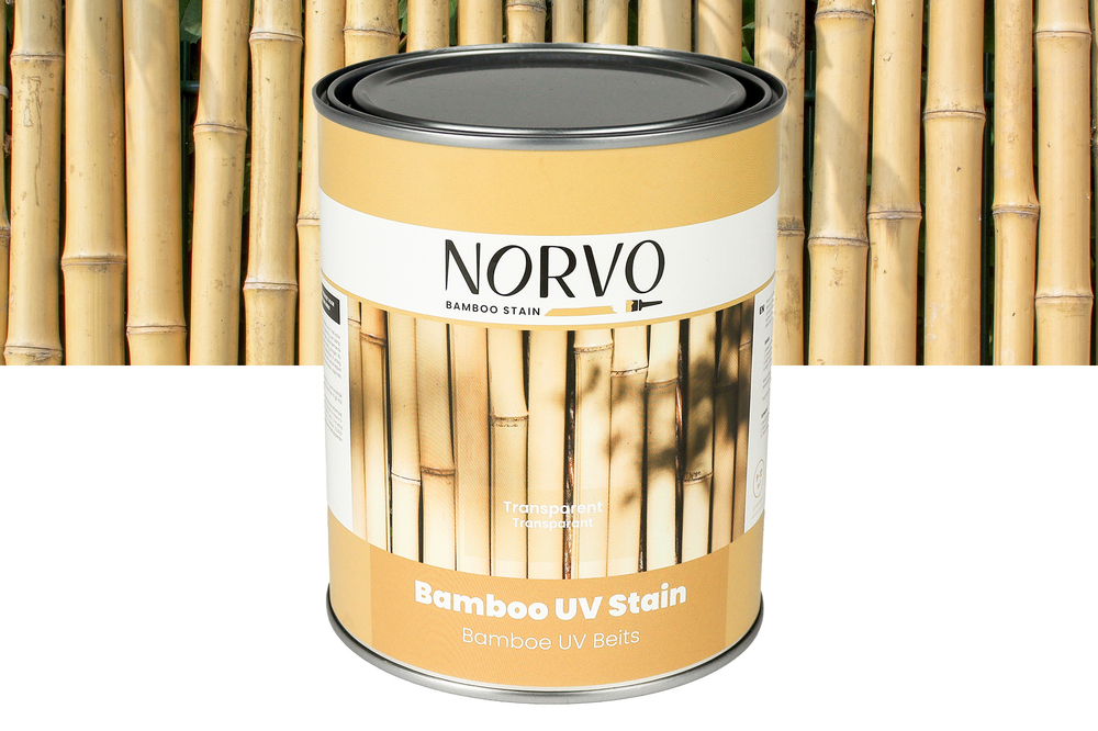 Bamboe beits met UV filter - Transparant, kleurloos - 1 liter - Norvo