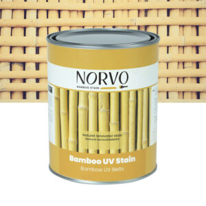 Bamboe beits - Naturel bamboe renovatie UV beits - Mat - 1 liter - Norvo