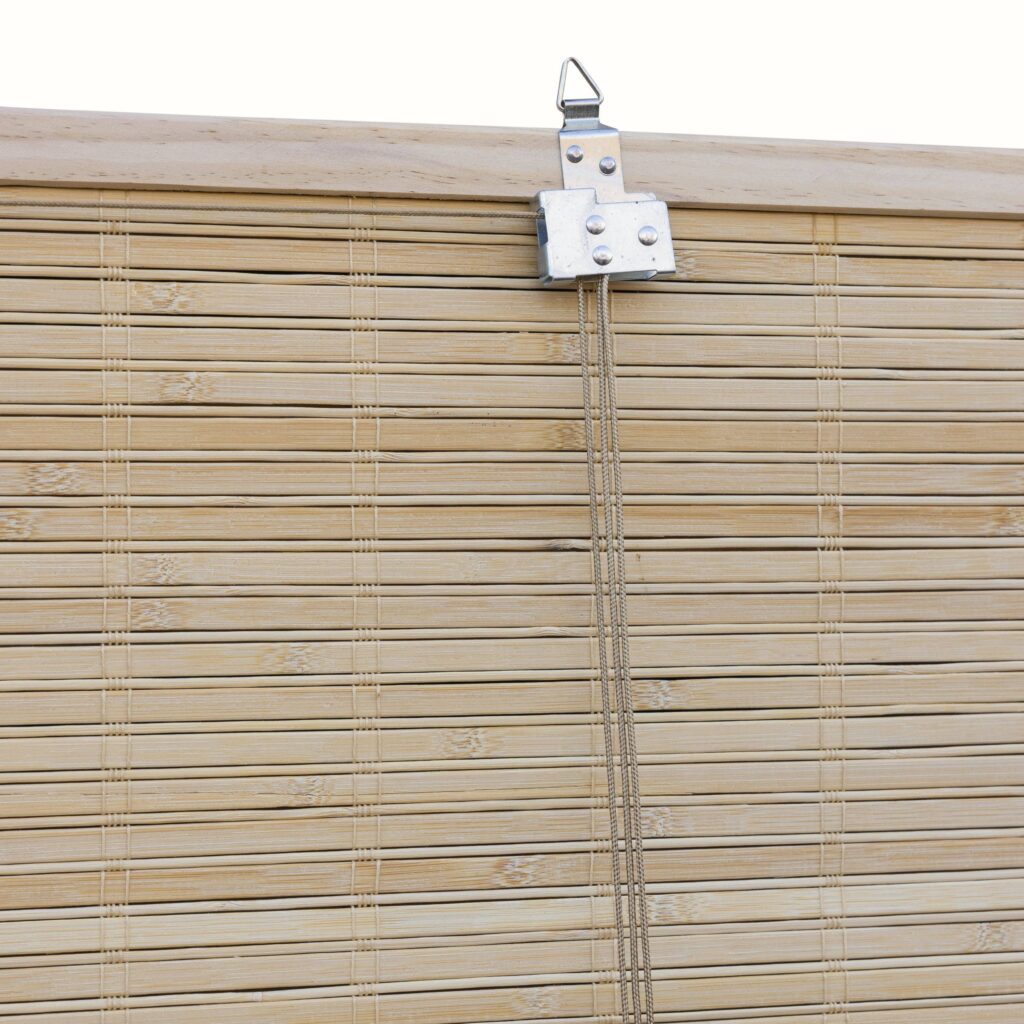 Bamboe rolgordijn Freddy - Naturel - 120 x 220 cm - Bamelle