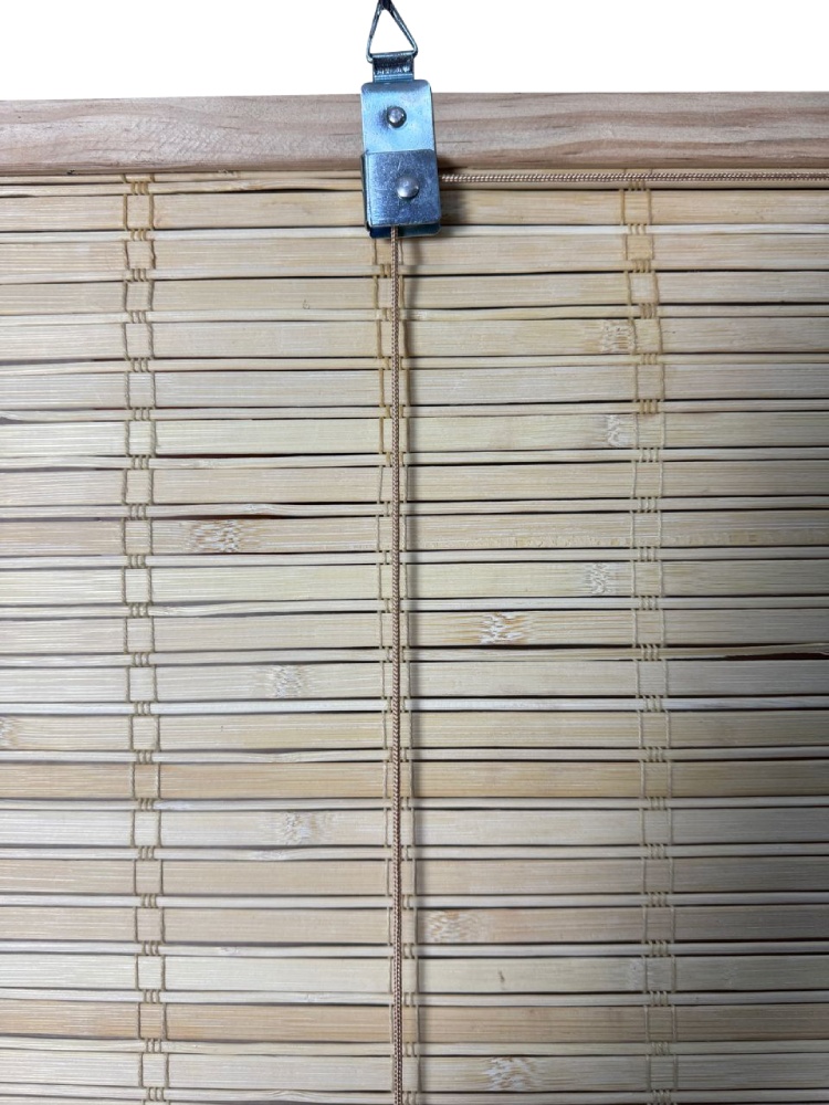 Bamboe rolgordijn Freddy - Naturel - 100 x 220 cm - Bamelle