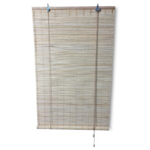 Bamboe rolgordijn Freddy - Naturel - 100 x 220 cm - Bamelle