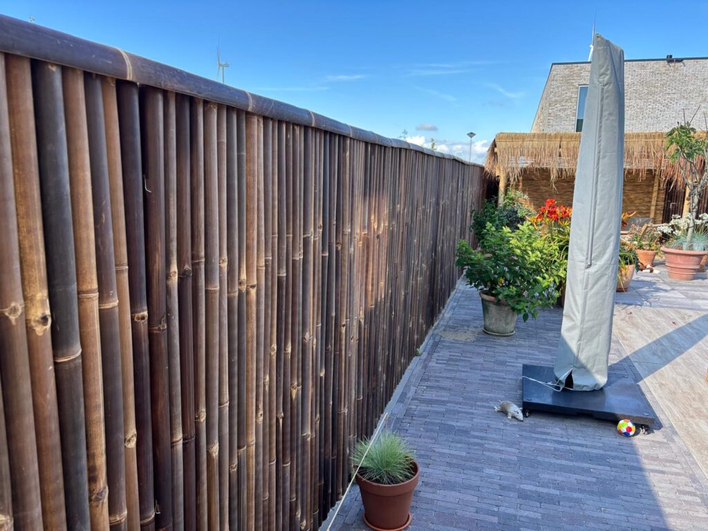 Bamboemat Giant - 180 x 150 cm - Donker - Eviro Bamboe