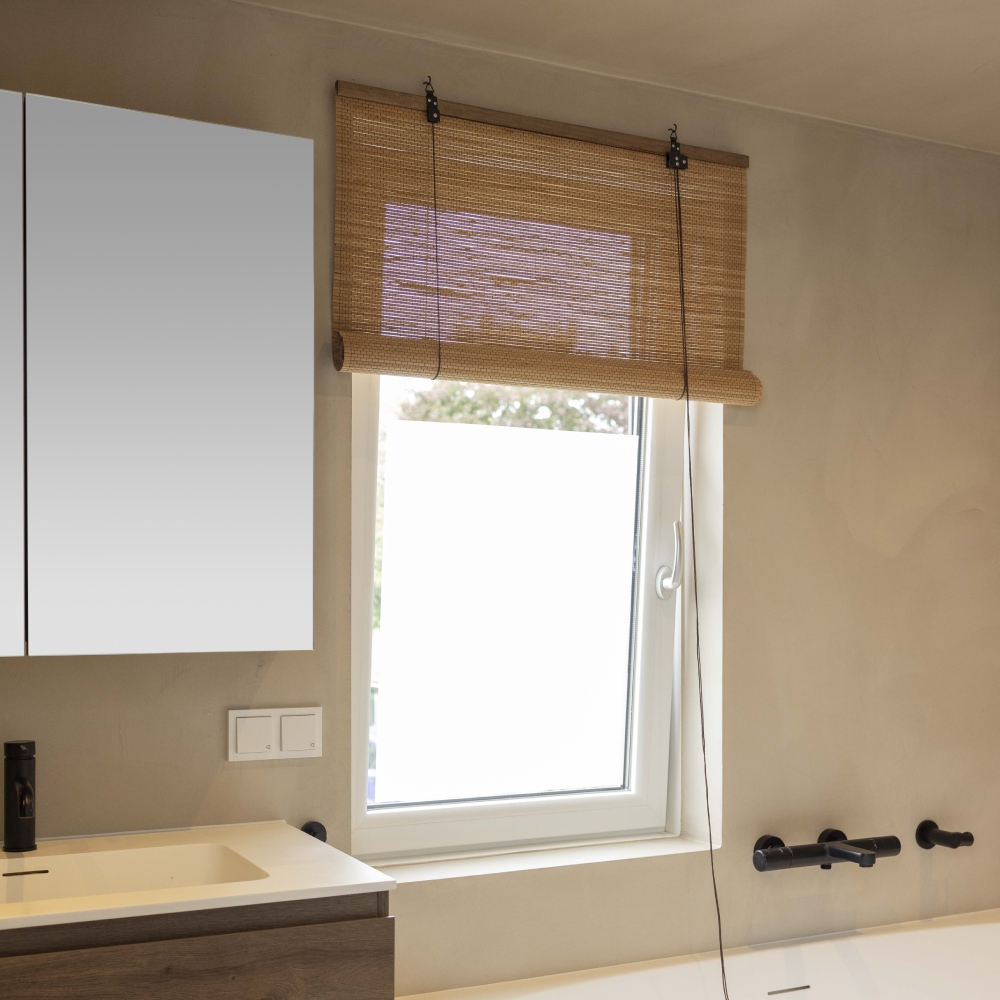 Bamboe rolgordijn Zoë - Bruin - 150 x 220 cm - Bamelle