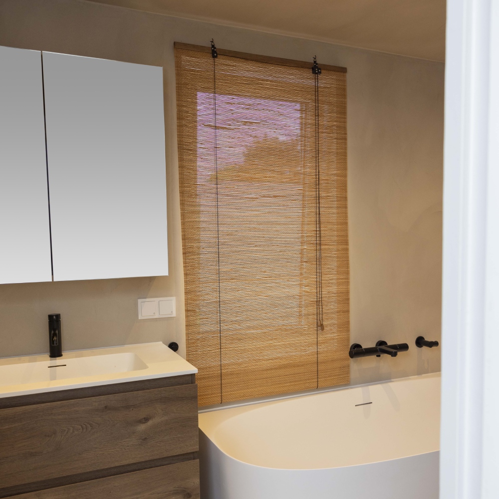 Bamboe rolgordijn Zoë - Bruin - 150 x 220 cm - Bamelle
