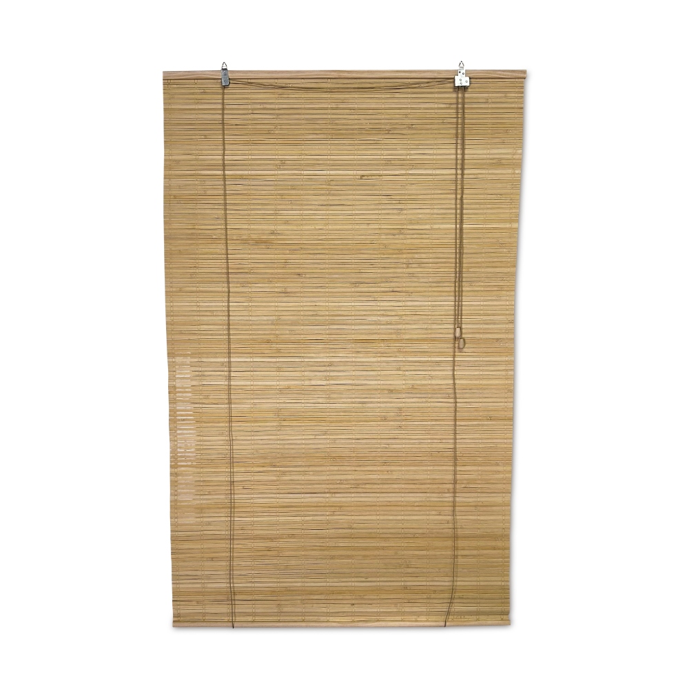 Bamboe rolgordijn Freddy - Naturel - 80 x 220 cm - Bamelle