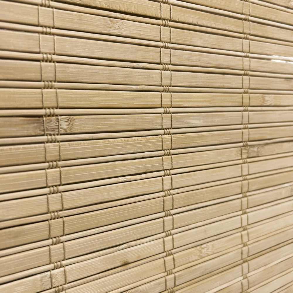 Bamboe rolgordijn Freddy - Naturel - 80 x 220 cm - Bamelle