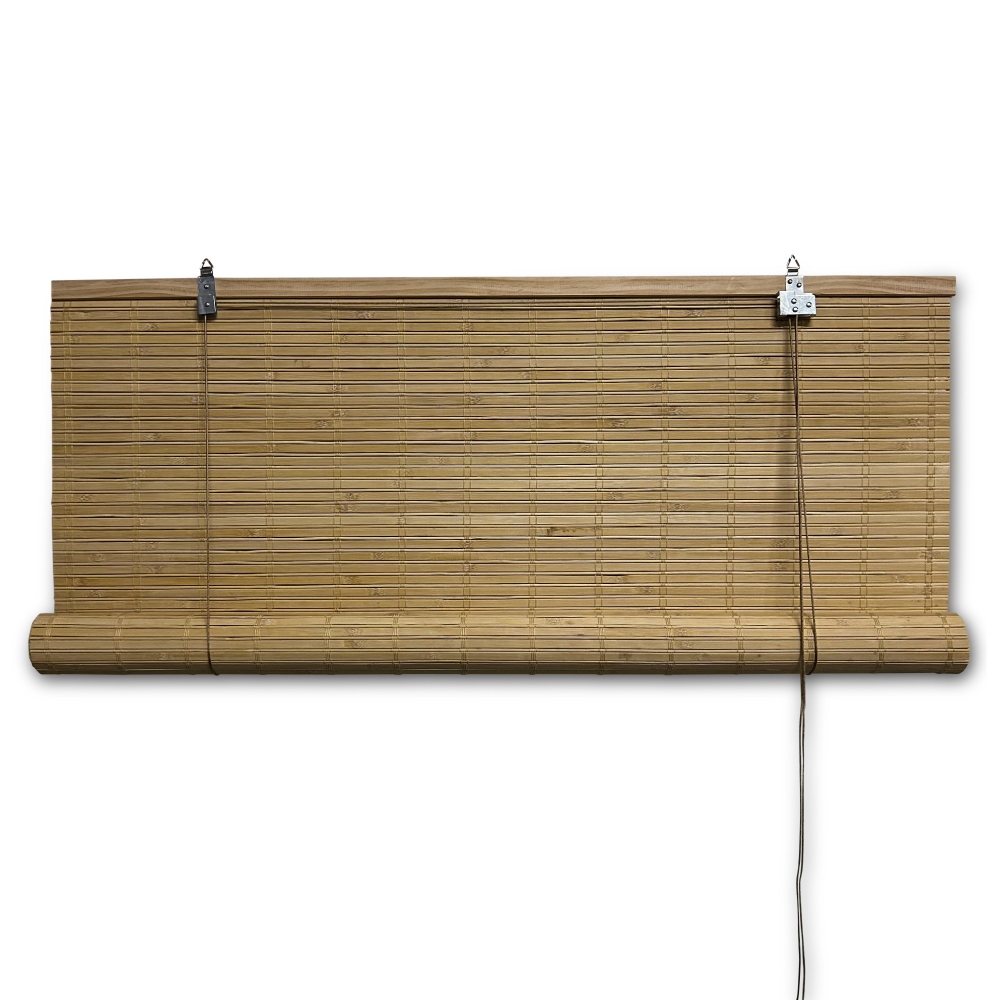Bamboe rolgordijn Freddy - Naturel - 80 x 220 cm - Bamelle