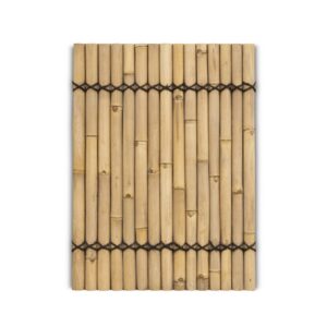 Bamboe schutting halfrond - 90 x 120 cm - Naturel - Eviro Bamboe