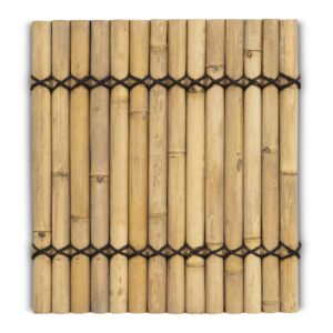 Bamboe schutting halfrond - 90 x 100 cm - Naturel - Eviro Bamboe