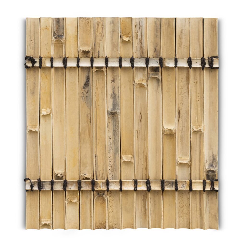 Bamboe schutting halfrond - 90 x 100 cm - Naturel - Eviro Bamboe