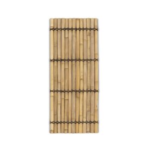 Bamboe schutting halfrond - 90 x 220 cm - Naturel - Eviro Bamboe