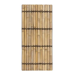Bamboe schutting halfrond - 90 x 200 cm - Naturel - Eviro Bamboe