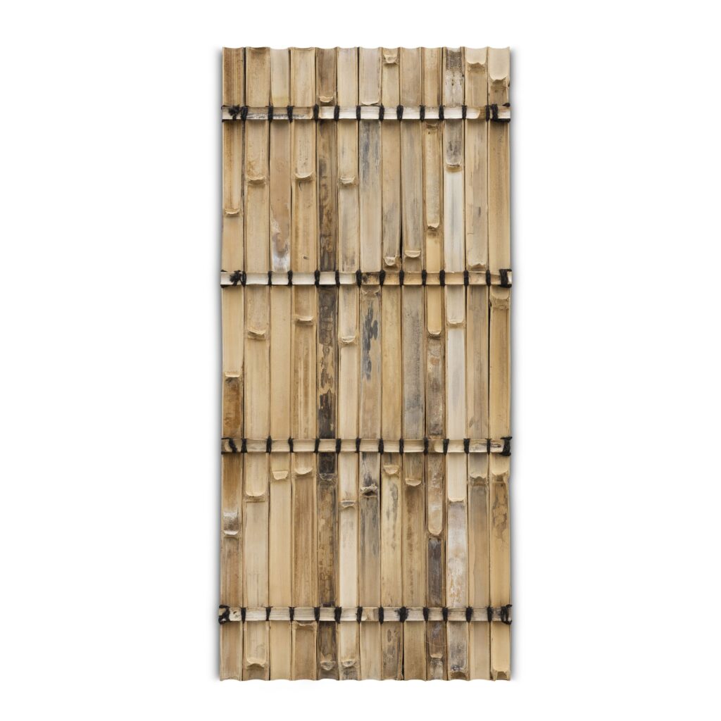 Bamboe schutting halfrond - 90 x 200 cm - Donker - Eviro Bamboe